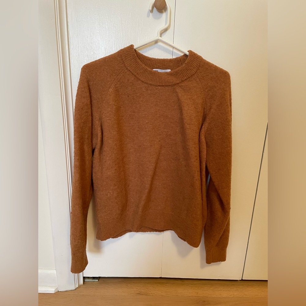 ALPACA AND WOOL BLEND SWEATER
TAUPE BROWN, M